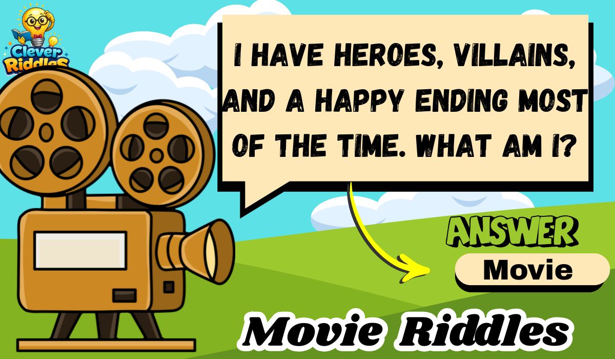 270+ Movie Riddles – Fun Film Riddles for Movie Lovers!