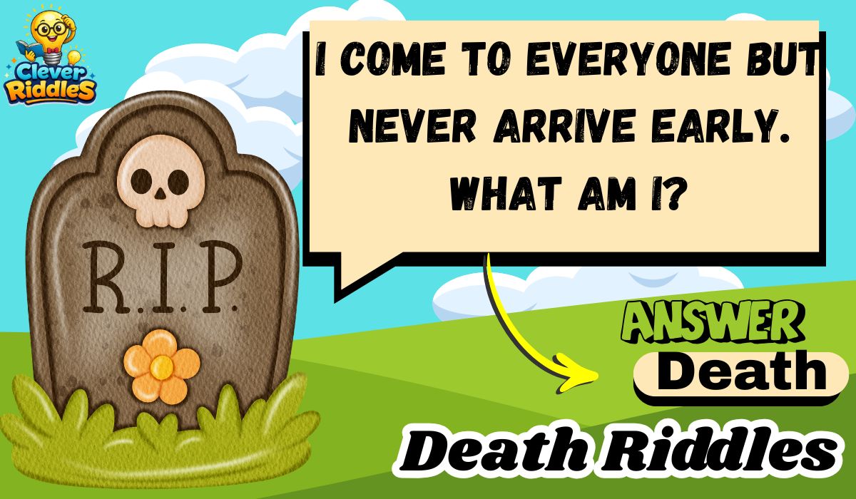 300+Death Riddles: Dark, Clever & Thought-Provoking Brain Teasers