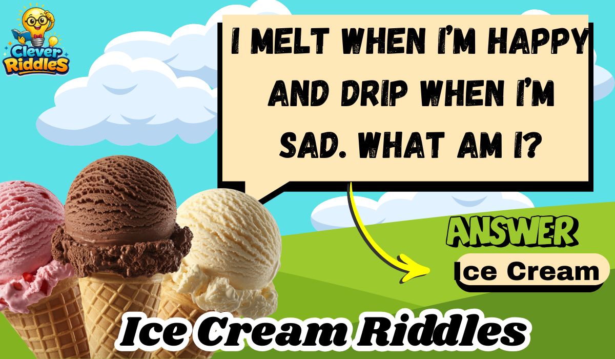 380+ Ice Cream Riddles: Funny, Sweet & Clever Brain Teasers 2026 🍦