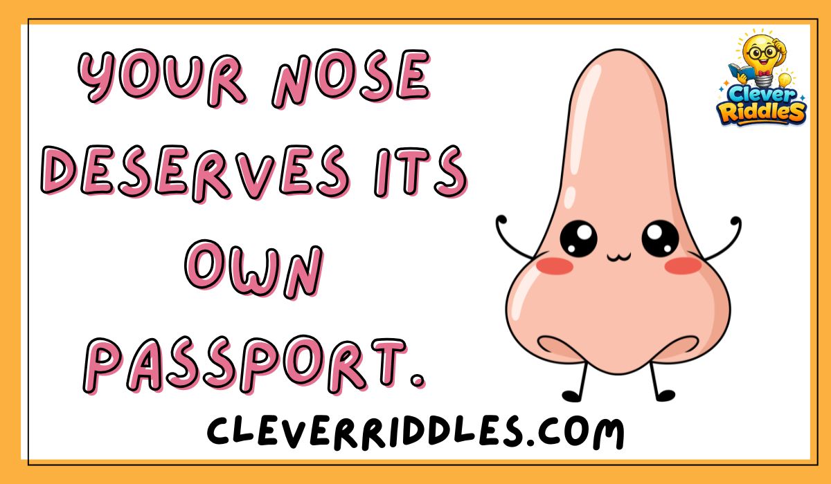 250+ Big Nose Jokes Fun Lines That Will Make Everyone Smile