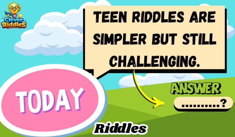 Riddle of the Day: Tuesday, May 4, 2026 