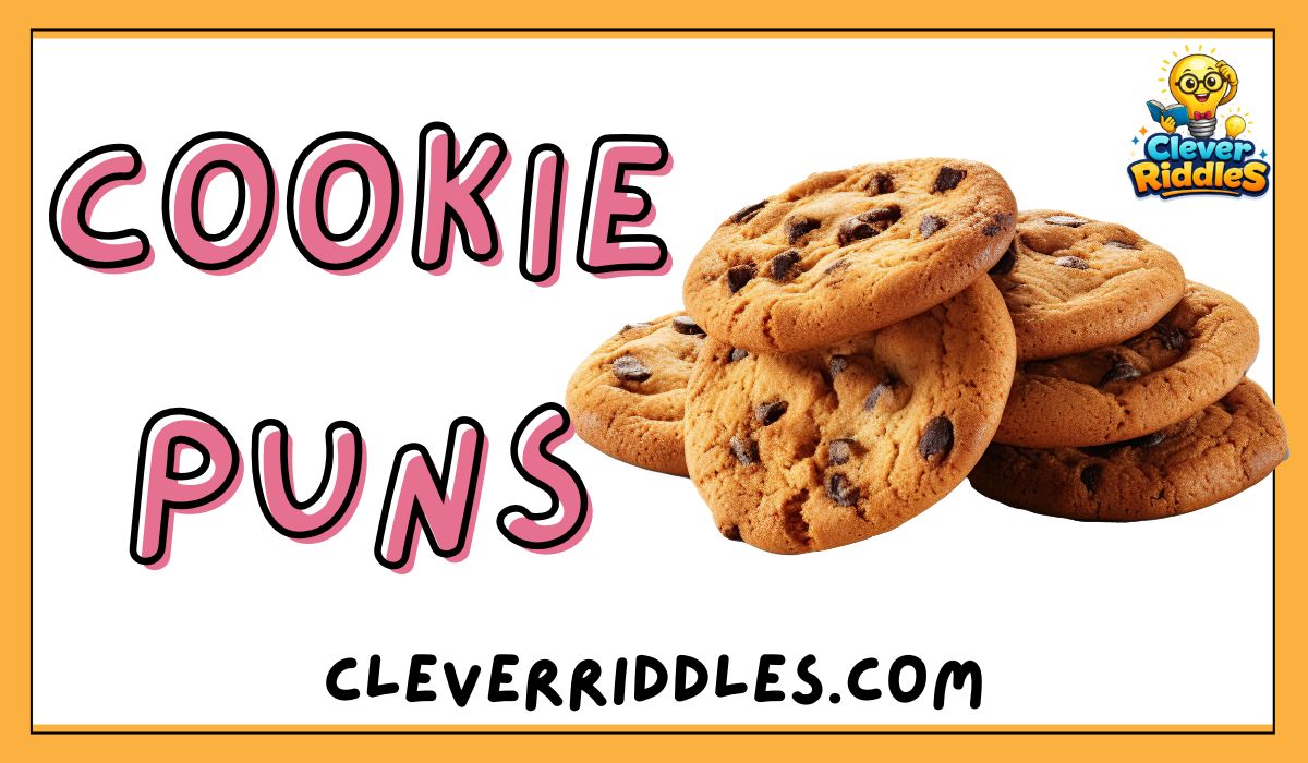 Funny cookie puns collection for Instagram captions