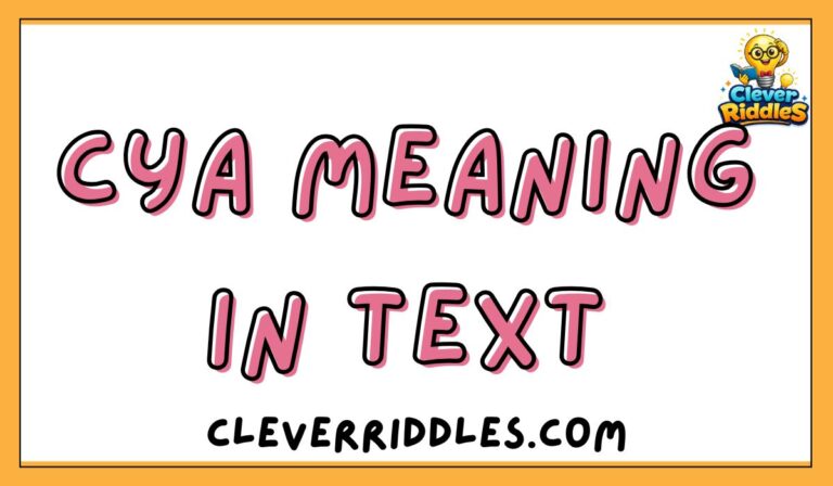 CYA Meaning in Text explained guide