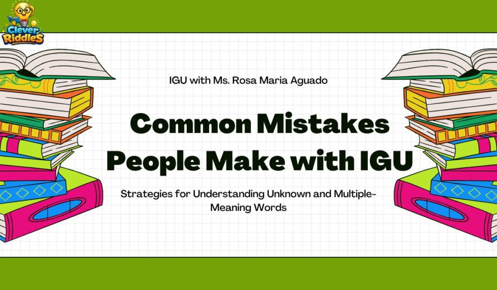 Common Mistakes People Make with IGU