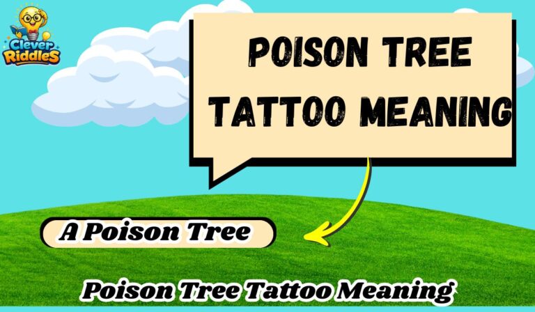 Poison Tree Tattoo Meaning: Symbolism, Origins & Design Ideas