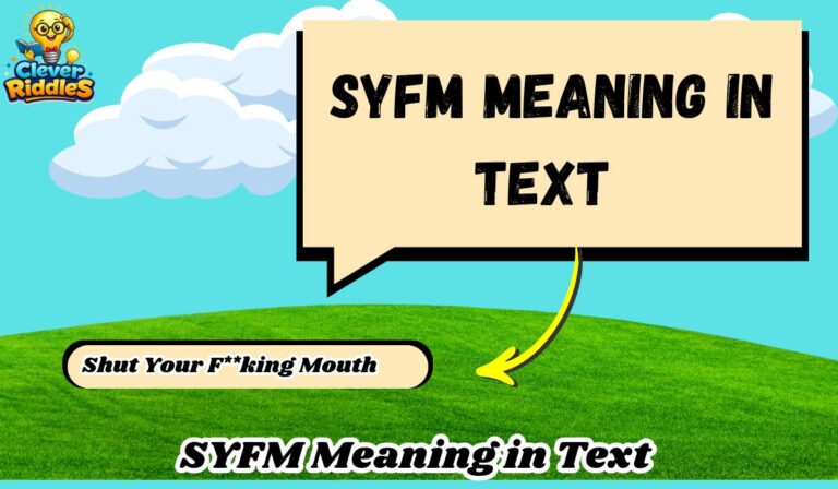 SYFM Meaning in Text