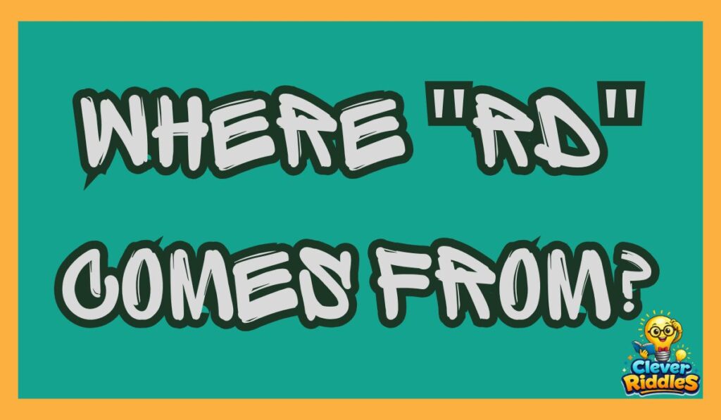 Where "RD" Comes From?