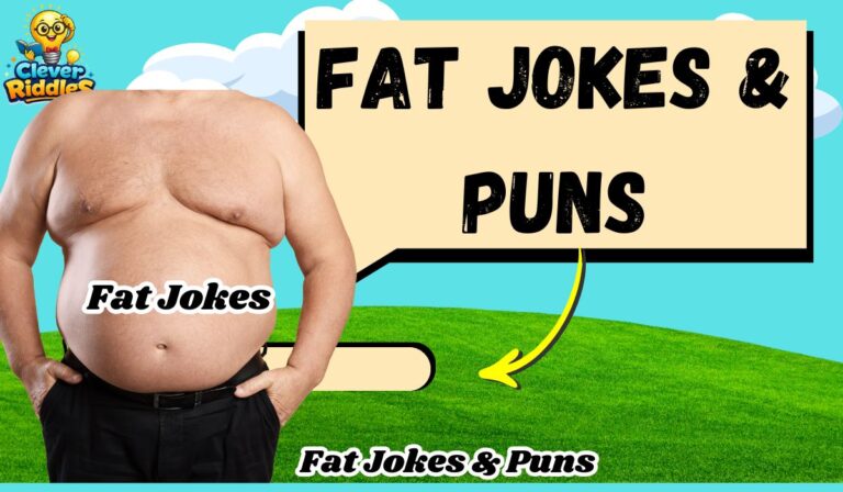 350+ Hilarious Fat Jokes & Puns | Funny Fat People Roasts