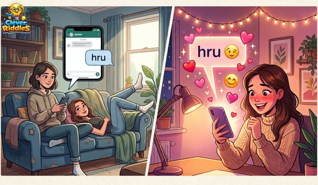 Is HRU Flirty or Just Friendly?