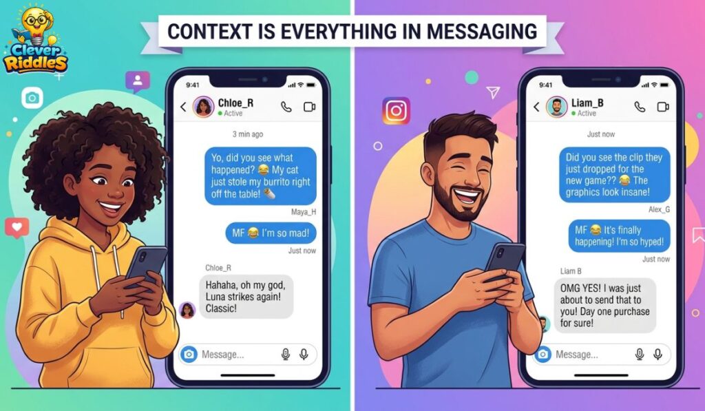 MF Meaning From a Girl on Instagram