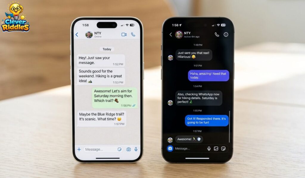 NTY on WhatsApp and Instagram