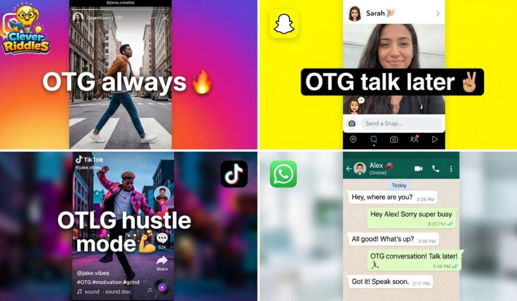 OTG Meaning Across Social Media Platforms
